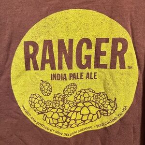 Ranger India Pale Ale Brown T-Shirt - New Belgium Brewing